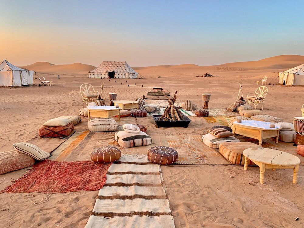 what's wrong with camping on the Sahara Desert